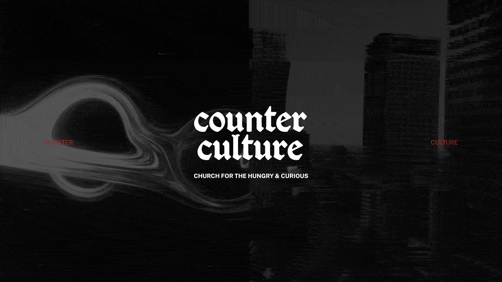 counterculture Church landing page